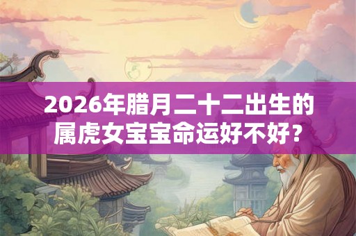 2026年腊月二十二出生的属虎女宝宝命运好不好? 2026年腊月二十二出生的属虎女宝宝命运好不好?