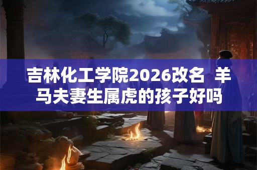 吉林化工学院2026改名  羊马夫妻生属虎的孩子好吗