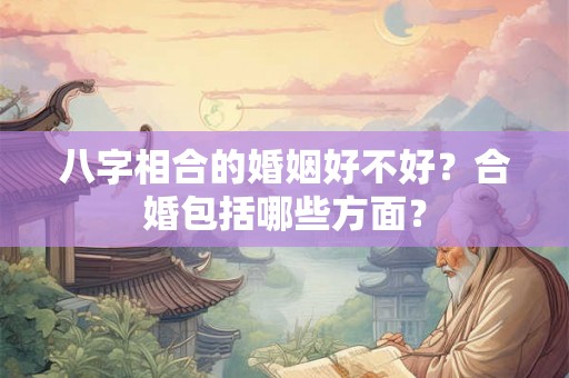 八字相合的婚姻好不好？合婚包括哪些方面？