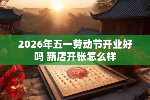 2026年五一劳动节开业好吗 新店开张怎么样