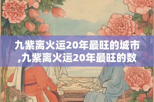 九紫离火运20年最旺的城市,九紫离火运20年最旺的数字