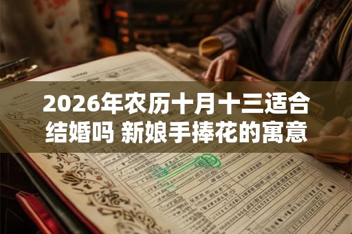 2026年农历十月十三适合结婚吗 新娘手捧花的寓意