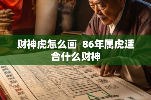 财神虎怎么画  86年属虎适合什么财神