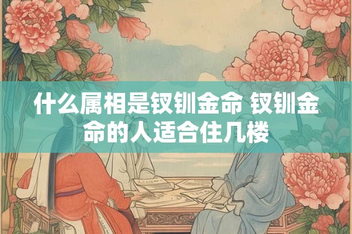 什么属相是钗钏金命 钗钏金命的人适合住几楼 什么属相是钗钏金命 钗钏金命的人适合住几楼