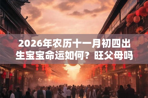 2026年农历十一月初四出生宝宝命运如何?旺父母吗? 2026年农历十一月初四出生宝宝命运如何?旺父母吗?