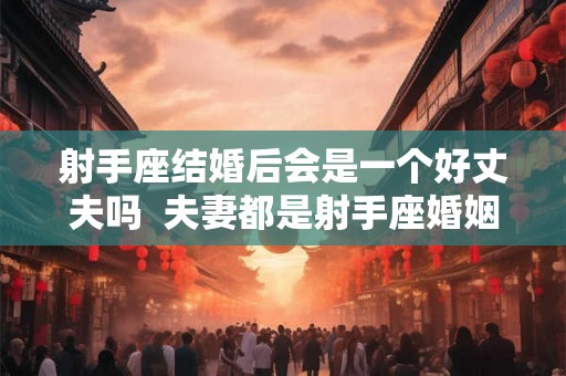 射手座结婚后会是一个好丈夫吗 夫妻都是射手座婚姻会怎样 射手座结婚后会是一个好丈夫吗 夫妻都是射手座婚姻会怎样