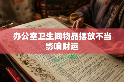 办公室卫生间物品摆放不当影响财运