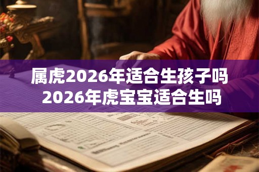 属虎2026年适合生孩子吗 2026年虎宝宝适合生吗