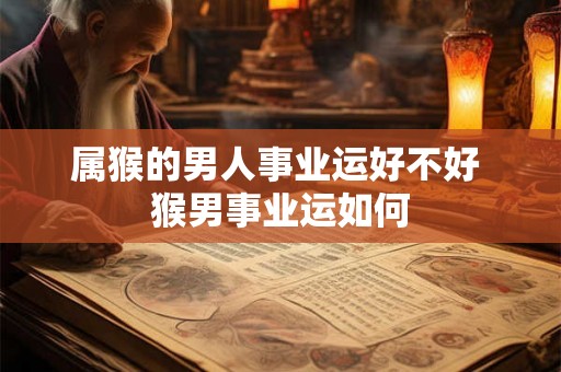 属猴的男人事业运好不好 猴男事业运如何 属猴的男人事业运好不好 猴男事业运如何