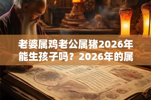 老婆属鸡老公属猪2026年能生孩子吗?2026年的属鼠人有什么优缺点? 老婆属鸡老公属猪2026年能生孩子吗?2026年的属鼠人有什么优缺点?