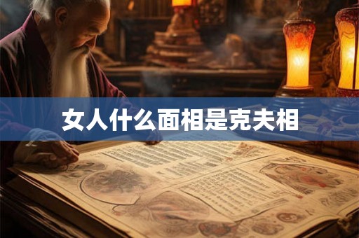 女人什么面相是克夫相