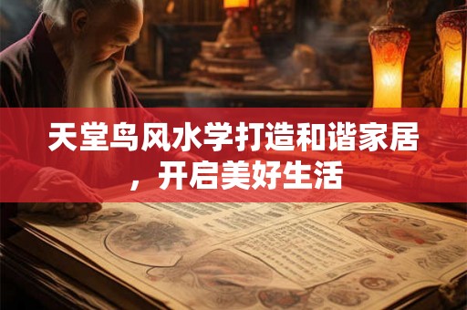 天堂鸟风水学打造和谐家居，开启美好生活