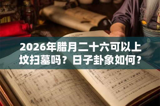 2026年腊月二十六可以上坟扫墓吗?日子卦象如何? 2026年腊月二十六可以上坟扫墓吗?日子卦象如何?