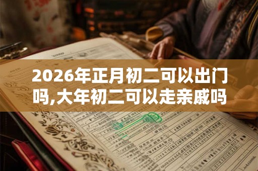 2026年正月初二可以出门吗,大年初二可以走亲戚吗? 2026年正月初二可以出门吗,大年初二可以走亲戚吗?