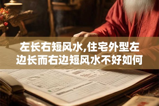 左长右短风水,住宅外型左边长而右边短风水不好如何化解？