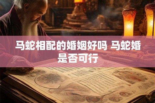马蛇相配的婚姻好吗 马蛇婚是否可行