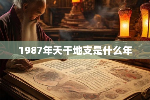 1987年天干地支是什么年