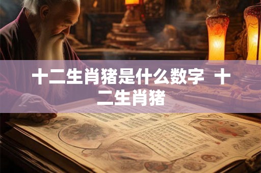 十二生肖猪是什么数字  十二生肖猪