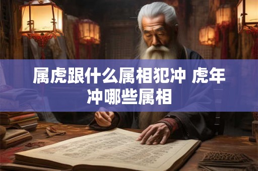 属虎跟什么属相犯冲 虎年冲哪些属相