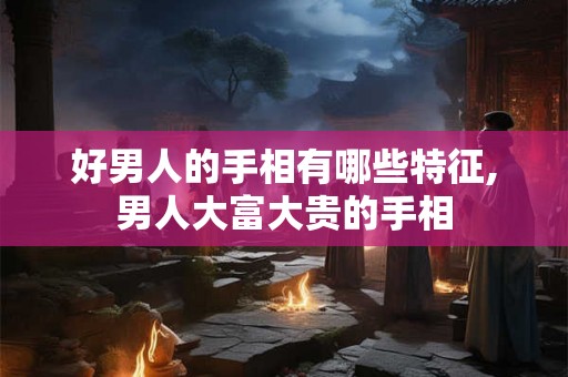 好男人的手相有哪些特征,男人大富大贵的手相