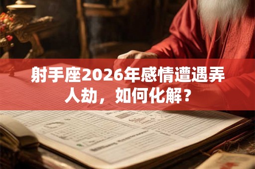 射手座2026年感情遭遇弄人劫,如何化解? 射手座2026年感情遭遇弄人劫,如何化解?
