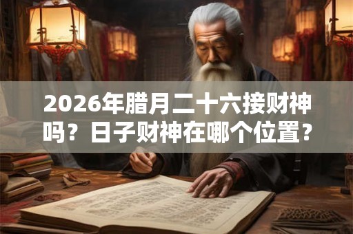 2026年腊月二十六接财神吗？日子财神在哪个位置？