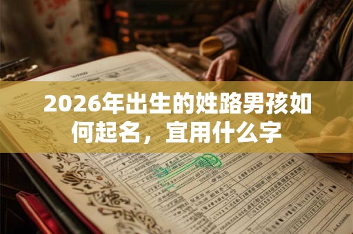 2026年出生的姓路男孩如何起名，宜用什么字
