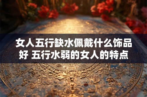 女人五行缺水佩戴什么饰品好 五行水弱的女人的特点