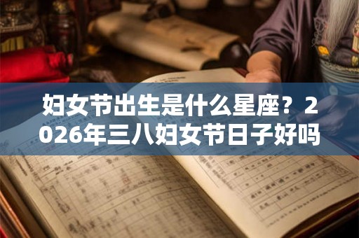 妇女节出生是什么星座？2026年三八妇女节日子好吗？