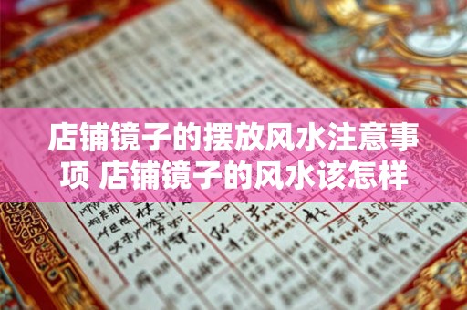 店铺镜子的摆放风水注意事项 店铺镜子的风水该怎样摆放 店铺镜子的摆放风水注意事项 店铺镜子的风水该怎样摆放