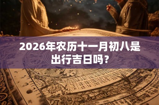 2026年农历十一月初八是出行吉日吗？