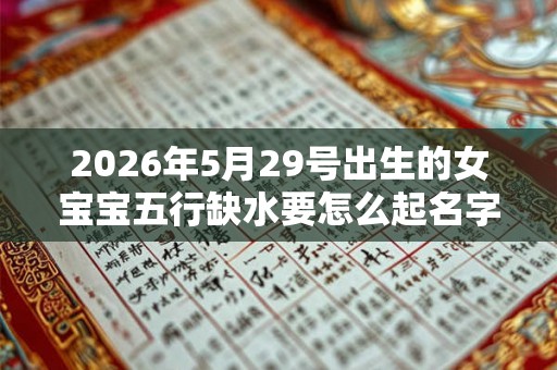 2026年5月29号出生的女宝宝五行缺水要怎么起名字