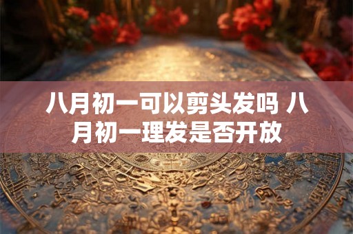 八月初一可以剪头发吗 八月初一理发是否开放 八月初一可以剪头发吗 八月初一理发是否开放