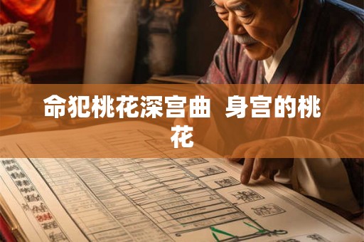 命犯桃花深宫曲  身宫的桃花