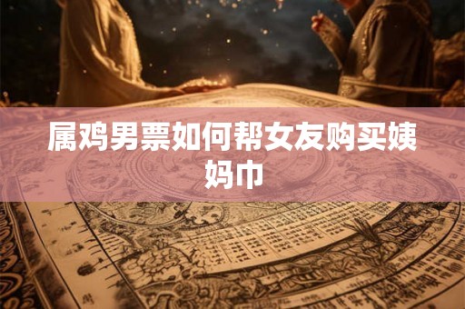 属鸡男票如何帮女友购买姨妈巾