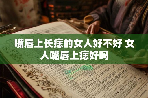 嘴唇上长痣的女人好不好 女人嘴唇上痣好吗