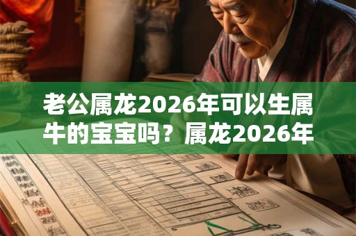 老公属龙2026年可以生属牛的宝宝吗？属龙2026年幸运色？
