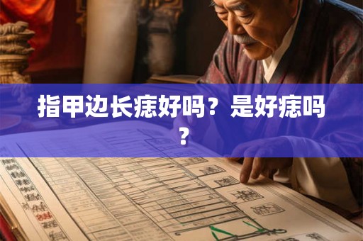指甲边长痣好吗？是好痣吗？