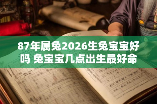87年属兔2026生兔宝宝好吗 兔宝宝几点出生最好命