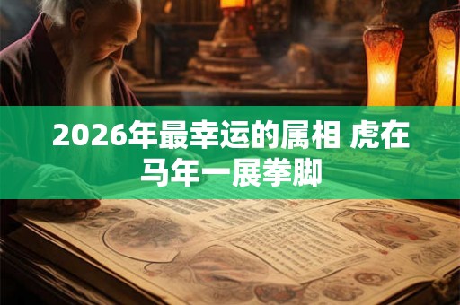 2026年最幸运的属相 虎在马年一展拳脚