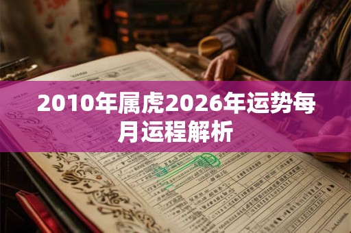 2010年属虎2026年运势每月运程解析