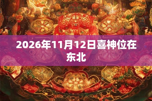2026年11月12日喜神位在东北 2026年11月12日喜神位在东北