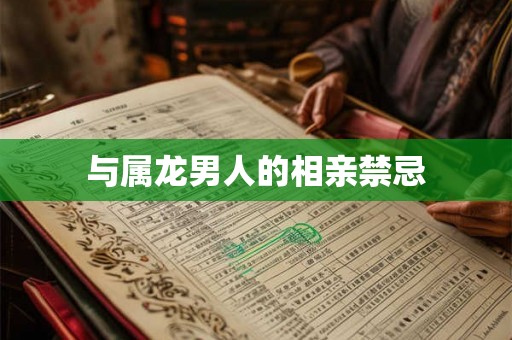 与属龙男人的相亲禁忌