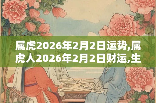 属虎2026年2月2日运势,属虎人2026年2月2日财运,生肖虎2026年2月2日运势