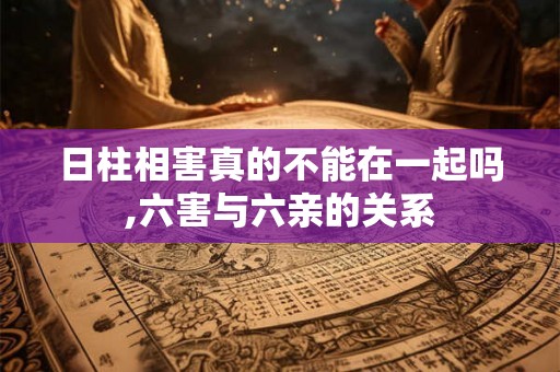 日柱相害真的不能在一起吗,六害与六亲的关系 日柱相害真的不能在一起吗,六害与六亲的关系