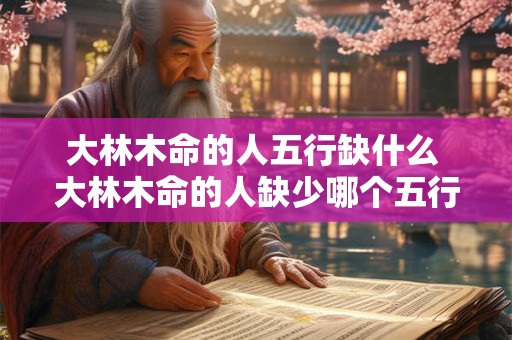 大林木命的人五行缺什么 大林木命的人缺少哪个五行属性