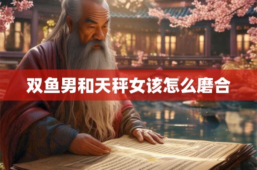 双鱼男和天秤女该怎么磨合