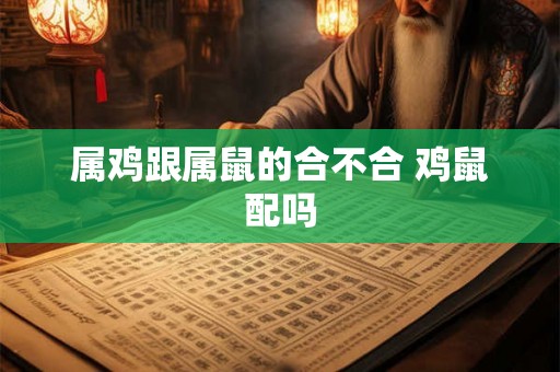 属鸡跟属鼠的合不合 鸡鼠配吗