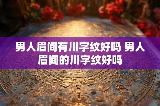 男人眉间有川字纹好吗 男人眉间的川字纹好吗