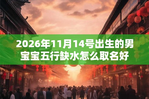 2026年11月14号出生的男宝宝五行缺水怎么取名好 2026年11月14号出生的男宝宝五行缺水怎么取名好